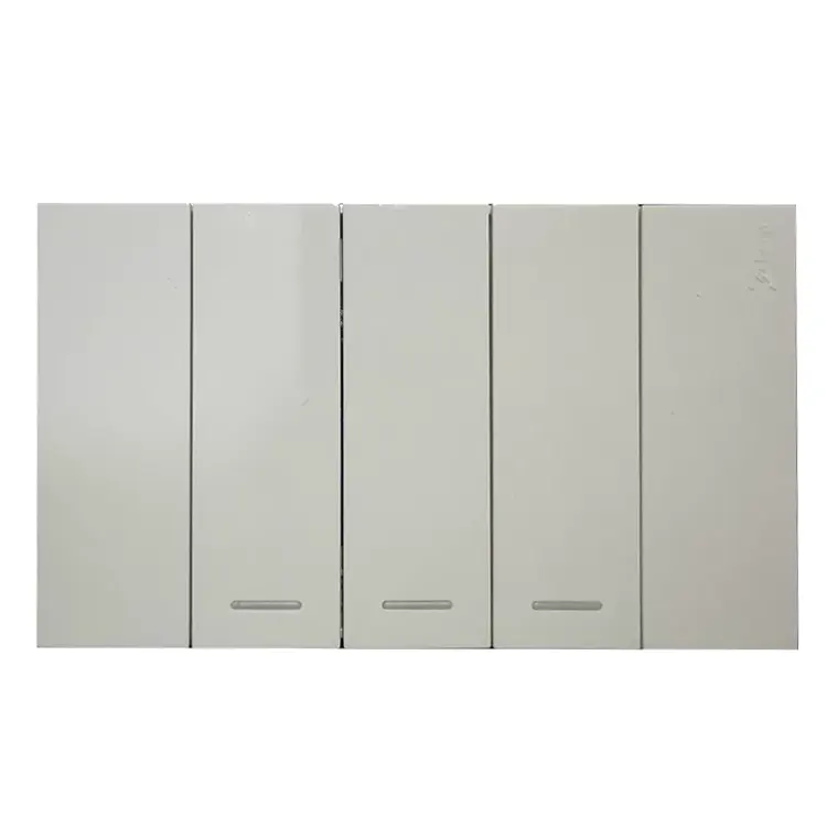3-банды 1-жолды қабырға қосқышы